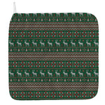 Christmas Holiday Knitted Pattern Print Hand Towel