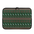 Christmas Holiday Knitted Pattern Print Laptop Sleeve