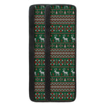 Christmas Holiday Knitted Pattern Print Refrigerator Handle Covers