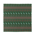 Christmas Holiday Knitted Pattern Print Silk Bandana