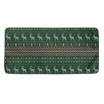Christmas Holiday Knitted Pattern Print Towel