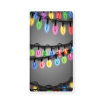 Christmas Holiday Lights Print Baby Crib Sheet