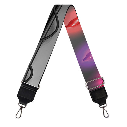 Christmas Holiday Lights Print Bag Strap