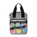 Christmas Holiday Lights Print Bible Tote Bag