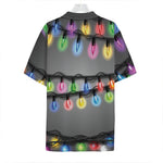 Christmas Holiday Lights Print Hawaiian Shirt