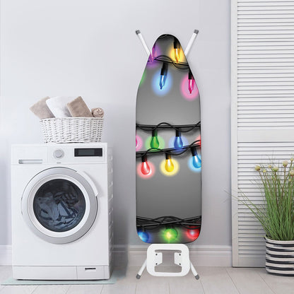 Christmas Holiday Lights Print Ironing Board Cover