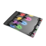 Christmas Holiday Lights Print Pet Cooling Mat Cover