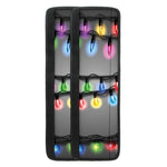Christmas Holiday Lights Print Refrigerator Handle Covers