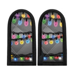 Christmas Holiday Lights Print Skillet Handle Cover