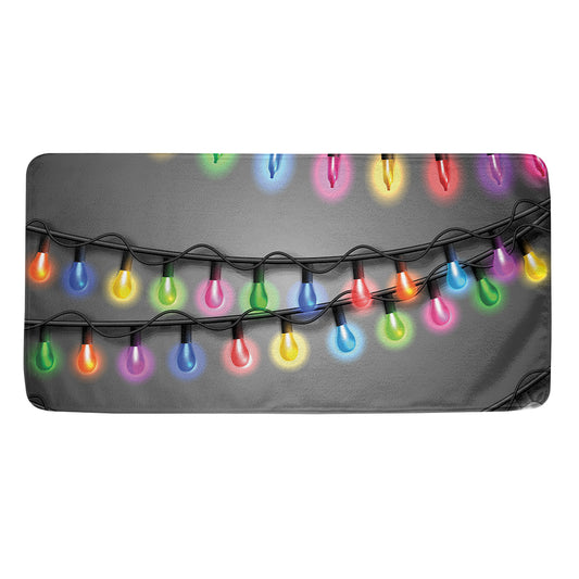 Christmas Holiday Lights Print Towel