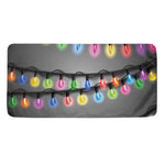 Christmas Holiday Lights Print Towel