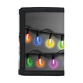 Christmas Holiday Lights Print Trifold Wallet