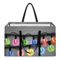 Christmas Holiday Lights Print Utility Tote Bag