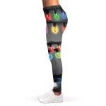 Christmas Holiday Lights Print Women's Leggings