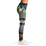 Christmas Holiday Lights Print Women's Leggings
