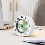 Christmas Holly Berry Pattern Print Alarm Clock