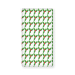 Christmas Holly Berry Pattern Print Baby Crib Sheet