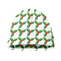 Christmas Holly Berry Pattern Print Beanie
