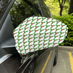 Christmas Holly Berry Pattern Print Car Side Mirror Covers