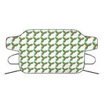 Christmas Holly Berry Pattern Print Car Windshield Snow Cover