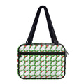 Christmas Holly Berry Pattern Print Double Strap Bible Bag