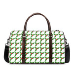 Christmas Holly Berry Pattern Print Duffle Bag