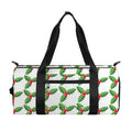 Christmas Holly Berry Pattern Print Gym Bag