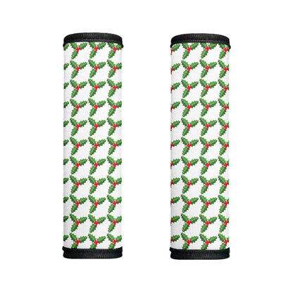 Christmas Holly Berry Pattern Print Handle Covers