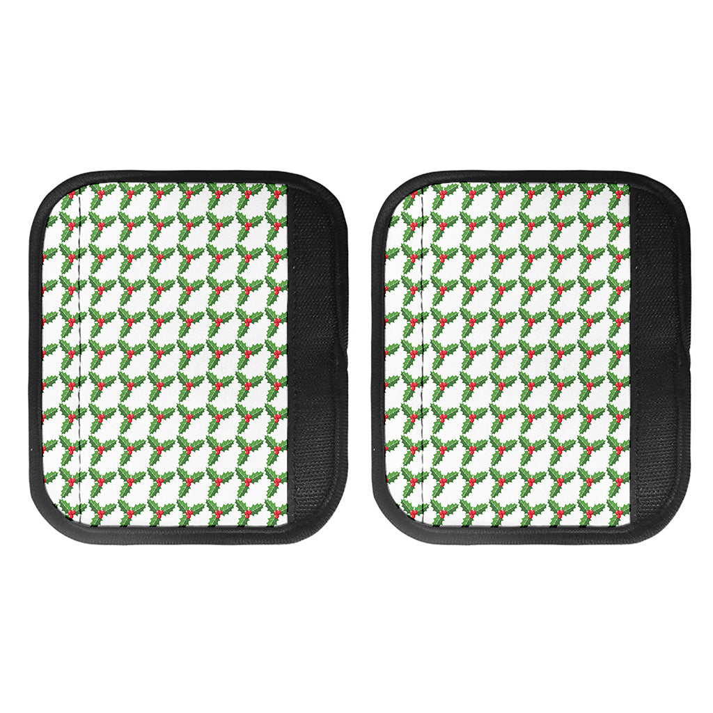 Christmas Holly Berry Pattern Print Handle Covers