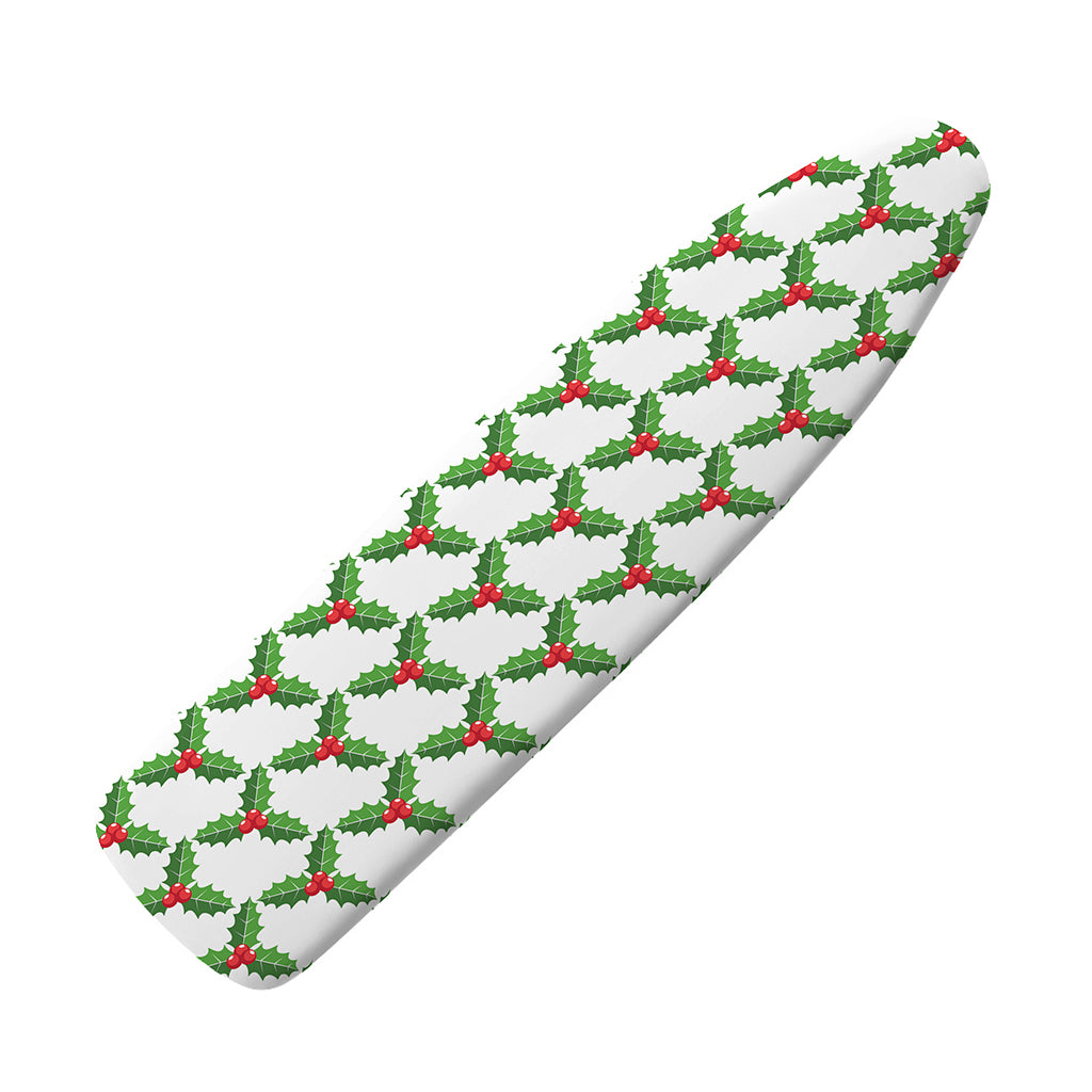 Christmas Holly Berry Pattern Print Ironing Board Cover
