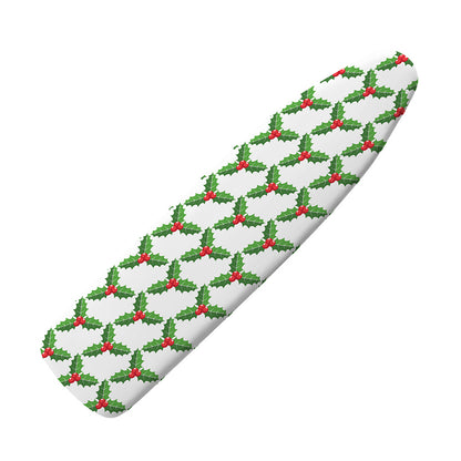Christmas Holly Berry Pattern Print Ironing Board Cover
