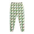 Christmas Holly Berry Pattern Print Jogger Pants