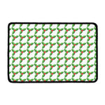 Christmas Holly Berry Pattern Print Kitchen Mat
