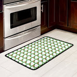 Christmas Holly Berry Pattern Print Kitchen Mat