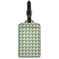 Christmas Holly Berry Pattern Print Luggage Tag