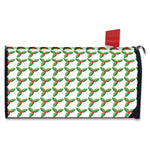 Christmas Holly Berry Pattern Print Mailbox Cover