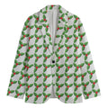 Christmas Holly Berry Pattern Print Men's Blazer