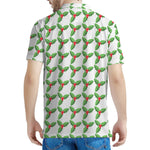 Christmas Holly Berry Pattern Print Men's Polo Shirt