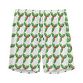 Christmas Holly Berry Pattern Print Men's Athletic Shorts