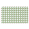 Christmas Holly Berry Pattern Print Polyester Doormat