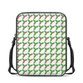 Christmas Holly Berry Pattern Print Rectangular Crossbody Bag