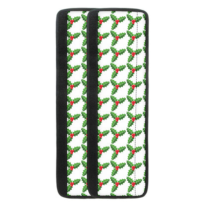 Christmas Holly Berry Pattern Print Refrigerator Handle Covers