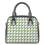 Christmas Holly Berry Pattern Print Shoulder Handbag