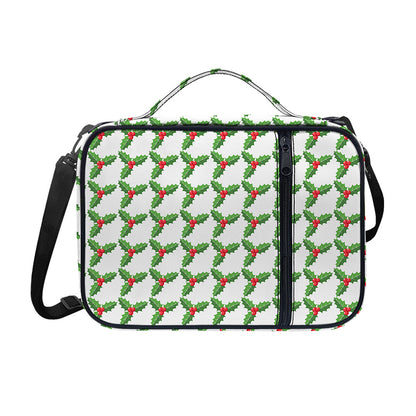 Christmas Holly Berry Pattern Print Shoulder Strap Bible Bag