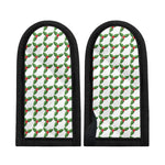 Christmas Holly Berry Pattern Print Skillet Handle Cover