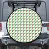 Christmas Holly Berry Pattern Print Tire Cover