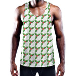 Christmas Holly Berry Pattern Print Training Tank Top