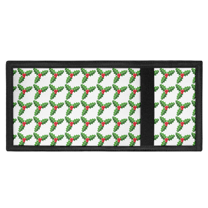 Christmas Holly Berry Pattern Print Trifold Wallet
