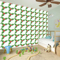 Christmas Holly Berry Pattern Print Wall Sticker