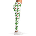 Christmas Holly Berry Pattern Print Women's Leggings